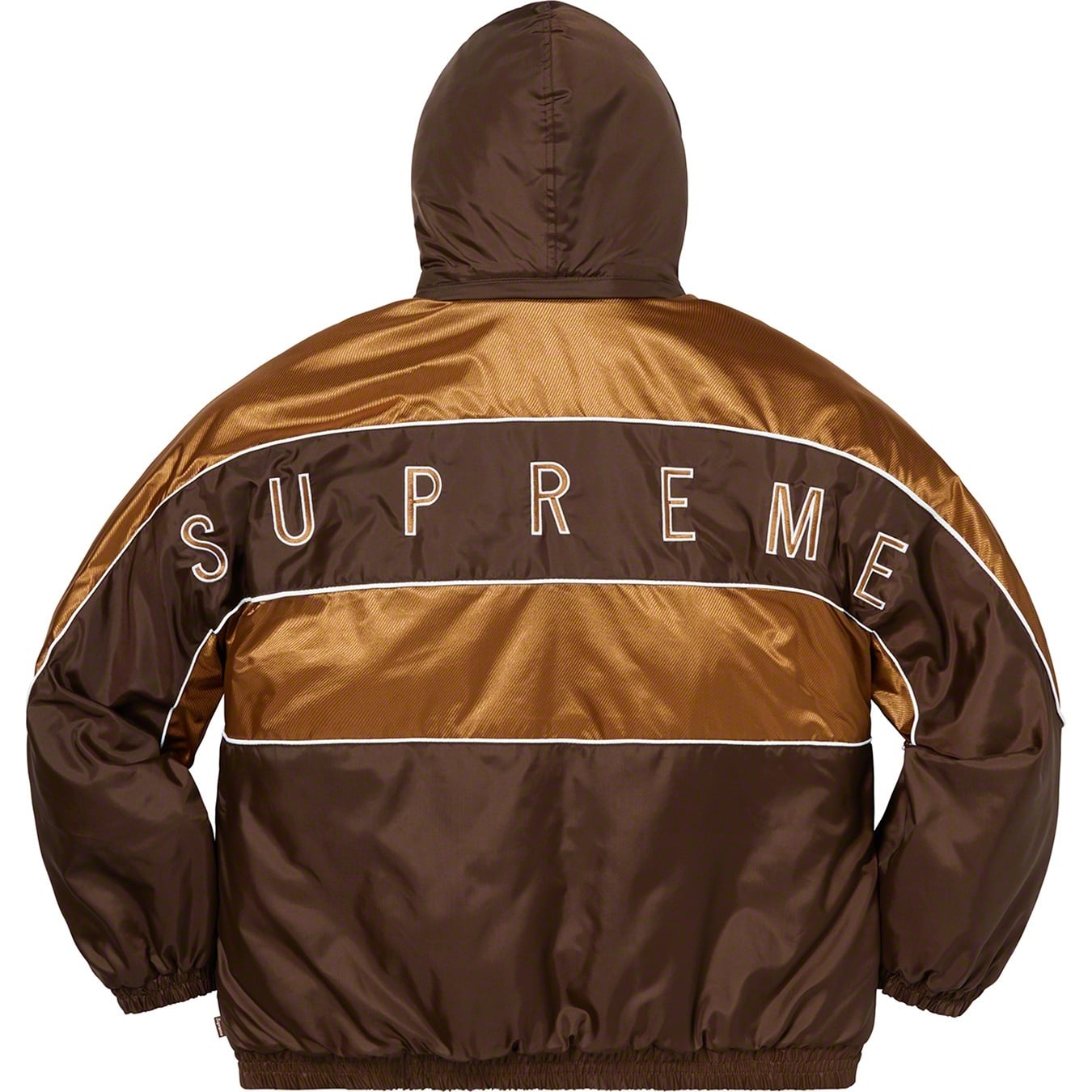 Sports Piping Puffy Jacket view 10